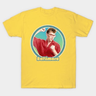 Baltimora // 80s Italo Fan Design T-Shirt